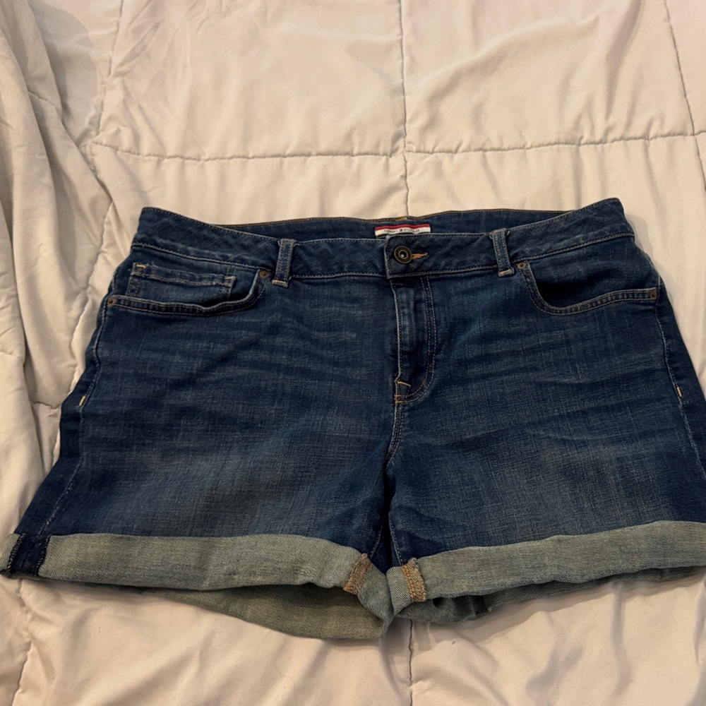 Tommy Hilfiger Dark Blue Jean Shorts